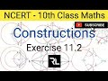 #CONSTRUCTION #CBSE CLASS 10 Construct #Tangent to Circle #exercise11.2 @RLLearningClasses