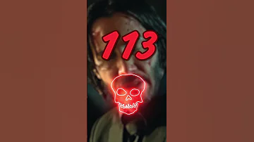 😲Сколько Килов сделал Джон Уик за все Фильмы ? #shorts