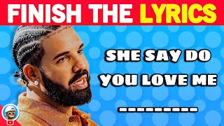 FINISH THE LYRICS - Popular Songs Edition 🎵 | Music Quiz screenshot 3