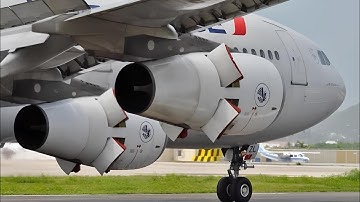 The Secret Behind Aircraft Thrust Reversers! How They Work & Their Types!
