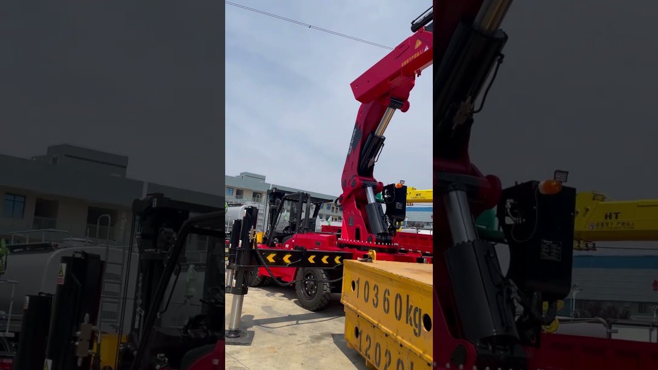 60 Tons Forklift Crane 15 3m Parallel Lifting 4 Free Telescopic 