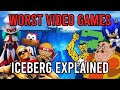 Worst games iceberg explained