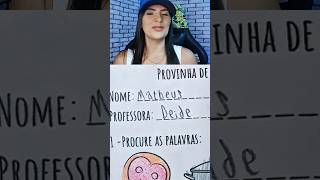 Provinha básica do Matheus #react #aluno