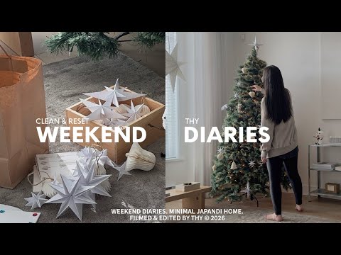 Homebody Vlog 🫧 Clean & Reset for 2026, Relaxing Cleaning Motivation | Minimal Japandi Home