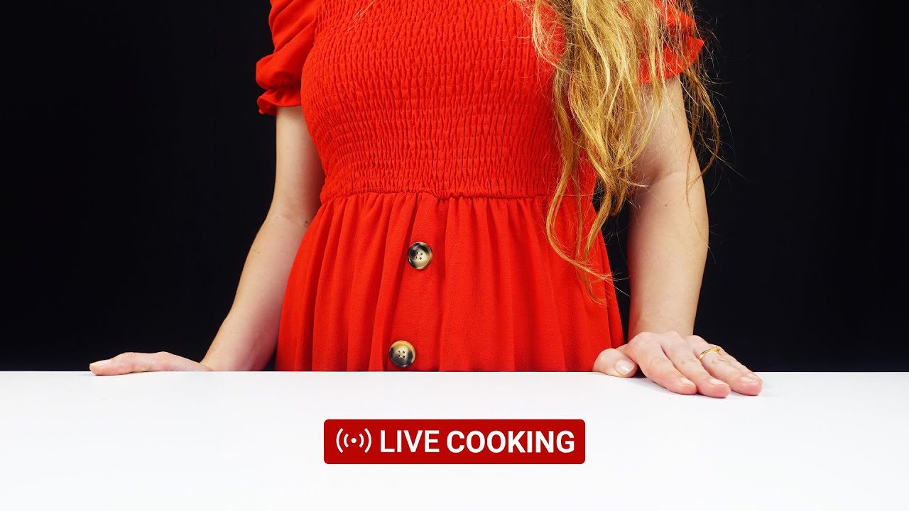 LIVE Cooking 186 - Sautéed Oyster Mushrooms and Puff Pastry Turkey Tart