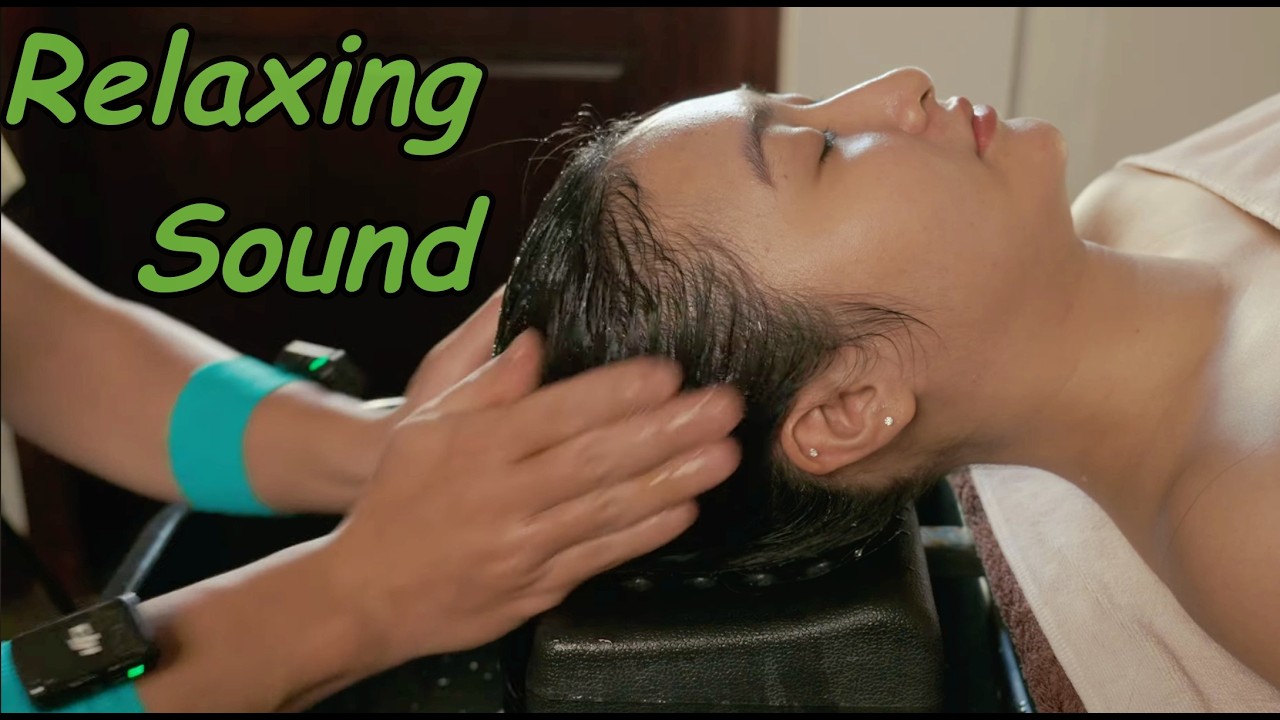 First Time Hair Wash for Ms. Duyen | Gentle ASMR Shampoo & Scalp Care