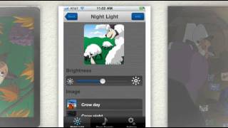 Nightlight app by Aesop with soothing sounds and soft light to help your child sleep screenshot 2
