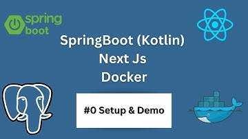#0 Setup and Demo | SpringBoot, Kotlin and Postgres Rest API