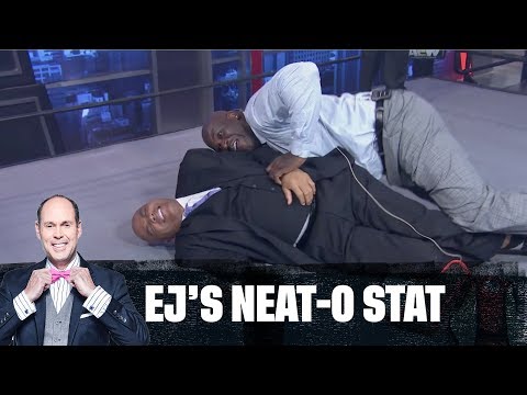 Shaq Wrestles Chuck Causing Chaos in Studio J | EJ Neat-O Stat