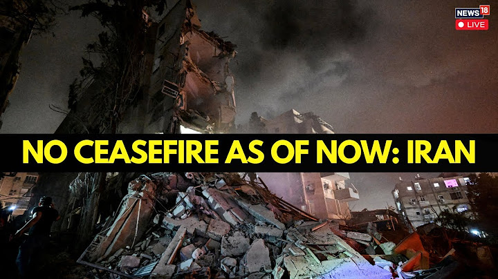 LIVE | Iran Bombshells Israel With Massive Missile Attack | Iran Israel Ceasefire News | Trump |N18G