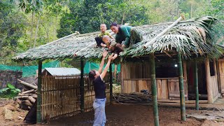 Complete the kitchen from bamboo, cook, build a farm life