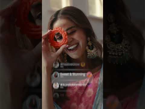 Ananya Panday X Aurelia This Festive Season Is HameshaTrending