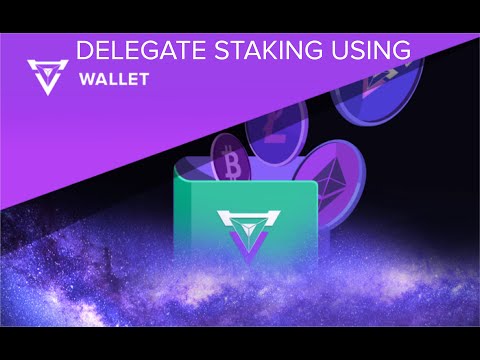 Delegar Stake Velas Wallet 2.0