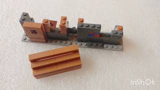 сборка майнкрафт лего деревни 3/4 #lego #legominecraft #minecraft