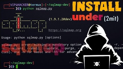 How to install sqlmap tool in termux? | #termux | #sqlmap | #viphacker | #tools