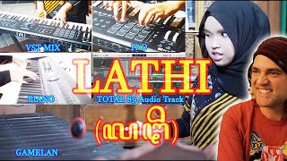 Putri Ariani REACTION - LATHI - Weird Genius(ft. Sara Fajira) | Cover