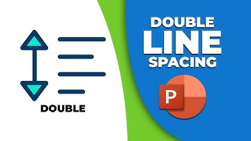 How to insert double line spacing in PowerPoint