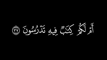 إِنَّ لِلمُتَّقينَ عِندَ رَبِّهِم جَنّاتِ النَّعيمِ || كروما قران كريم شاشة سوداء || احمد بن طالب