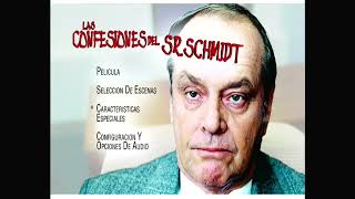 Las Confesiones del Sr. Schmidt DVD Menu 2004 en español