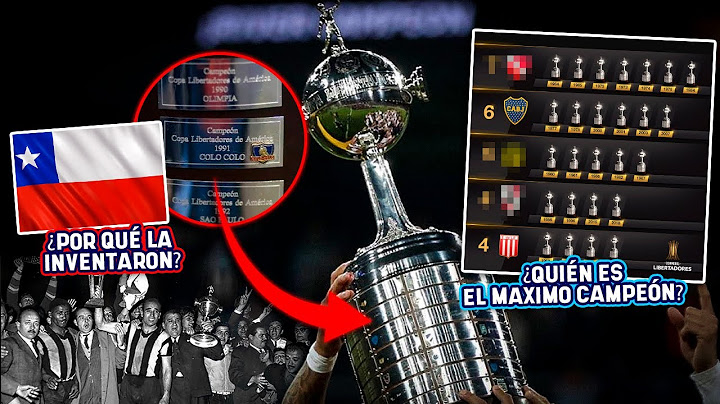¡La HISTORIA de cómo nació la COPA LIBERTADORES! Un país se negaba a que existiera