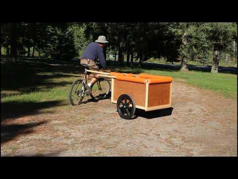 DIY Extendable Bike Trailer, No Weld