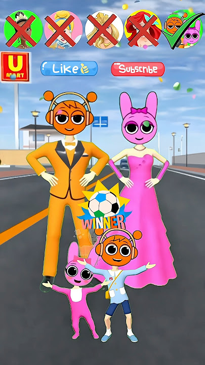 WHO IS THE STRONGEST? DISNEY PRINCESS & SPRUNKI ❤️ #ytshorts #mobilegame #sakuraschoolsimulator