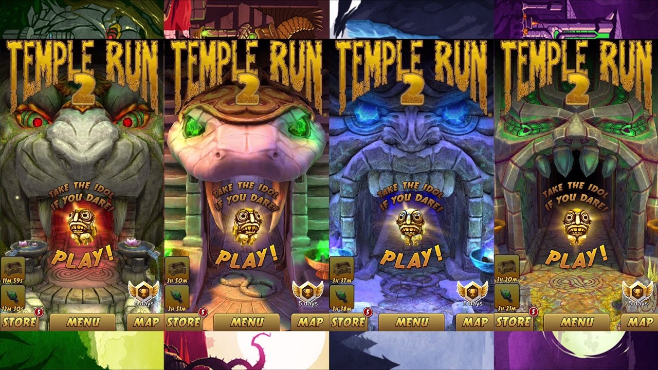 Temple Run 2 Game - Temple Run 2 Lost Jungle - Temple run 2 Frozen Shadows-  Gameplay - Big Win 