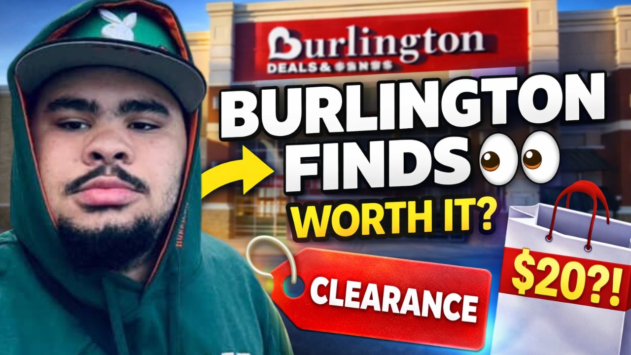 Come Shopping With Me at Burlington /Day in the life 🔥🤯