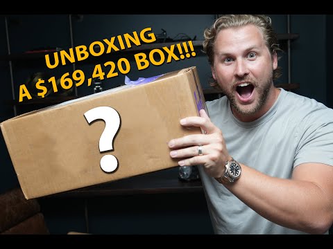 Unboxing a $169,420 BOX: What's INSIDE!? Luxury Timepiece