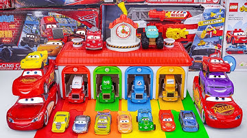 Disney Pixar Cars Toys Unboxing Review | Disney Cars Lightning McQueen & Tayo the Little Bus