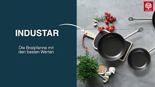 GastroSUS Bratpfanne Industar mit DIAMAS-PRO-Beschichtung, Testsieger Stiftung Warentest 1/2021