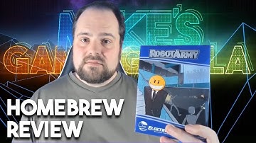 Robot Army for Intellivision - Homebrew Game Review