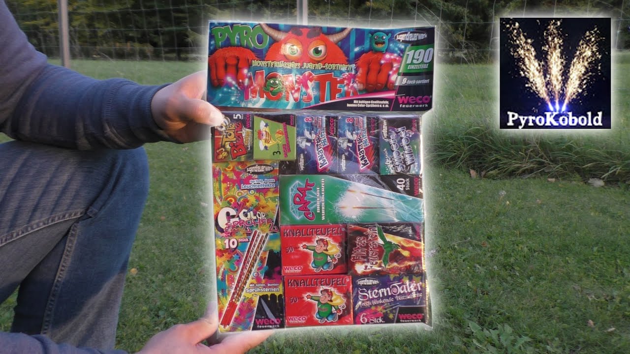 Weco - Monster Party | Kat.1 Sets im Test 2020 #3 | mit PyroKobold [FULL HD]