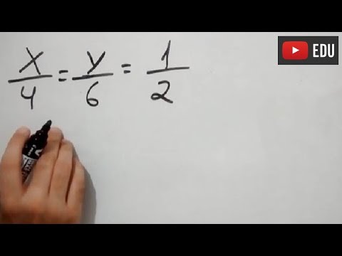 Vídeo: Como você encontra a proporção dos valores de Y?