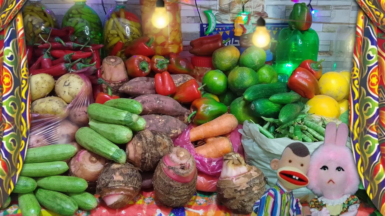 نزلت السوق🌿بعد العصر🙄البياعين عايزه تروح🤔عمرت البيت🙈ب200جنيه😱جبت الخضار اللي احتاجه فالبيت👈رمضان2026