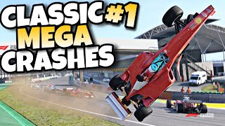 F1 2020 CLASSIC MEGA CRASHES #1