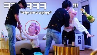 Acting Drunk to see Dongins Reaction *the CUTEST*