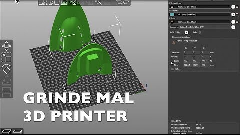 Grinde mal uit de 3d printer - Ep. 128