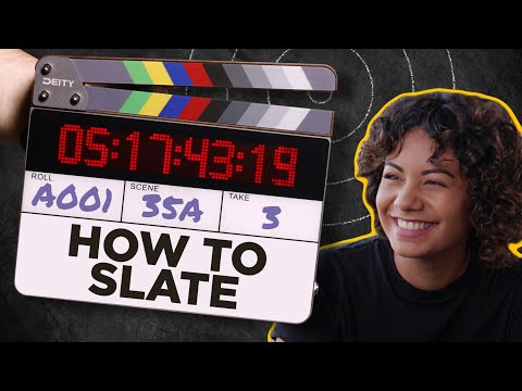 How To Slate On Set | Clapperboard Tutorial for 2nd ACs