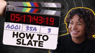 How To Slate On Set | Clapperboard Tutorial for 2nd ACs screenshot 1
