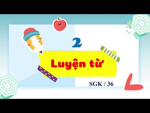 Tiếng Việt Lớp 2 - Bài 3: “ Những cái tên” – Tiết 3+4 ( trang 35, 36)
