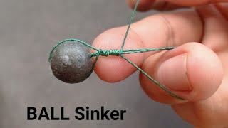 NEW fishing knot tips for your BALL SINKER | how to tie a sinker #fishingknot #knot