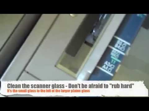 Copier Black Line Removal