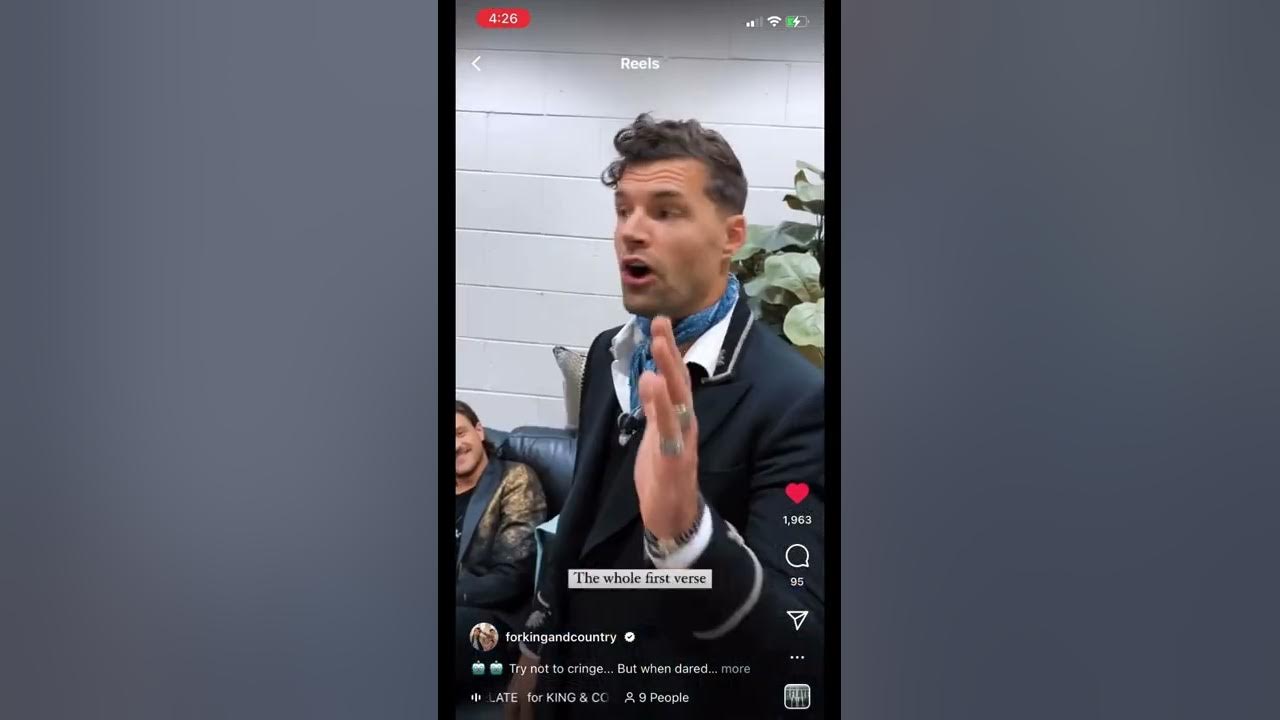 This just made my day! for KING & COUNTRY