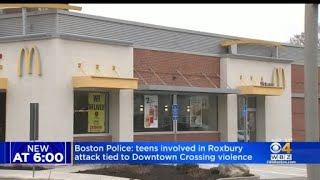 Police Teens Involved In Roxbury Attack Tied To Downtown Crossing Violence