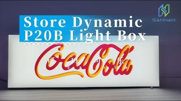 SANNAN Storefront P20B Dynamic Light Box
