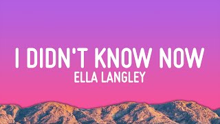 Download Mp3 Ella Langley - Wish I Didn't Know Now (Lyrics) Gudang lagu Download Mp3 Ella Langley - Wish I Didn't Know Now (Lyrics)