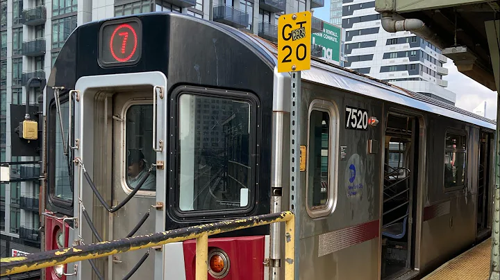 (N)(W)(7) action at Queensboro Plaza