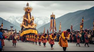 Cinematic Bhutan Tshechu Festival 2026: Majestic Parades & Sacred Cham Dances