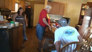 GRANDPA FLIPS OUT! (PICKLEBOY WRECKS DINNER!)